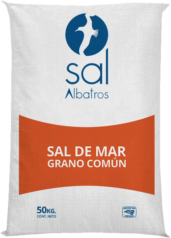 Empaque de Sal grano común Sal Albatros