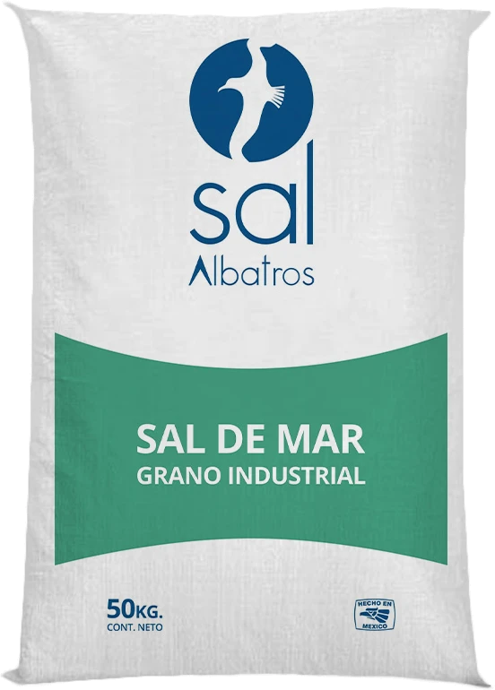 Empaque de Sal grano industrial Sal Albatros