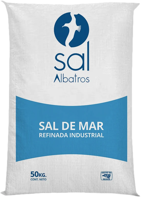 Empaque de Sal refinada industrial Sal Albatros