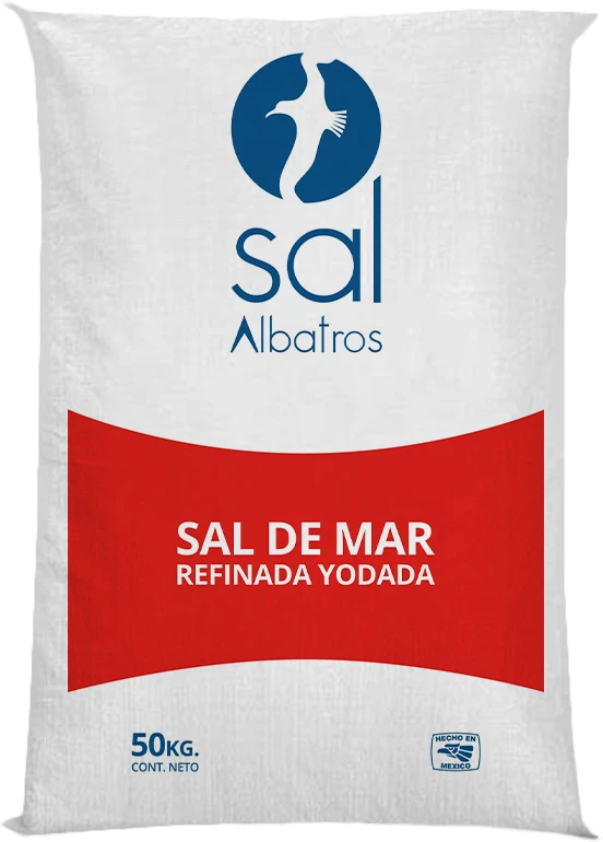Empaque de Sal refinada yodada Sal Albatros